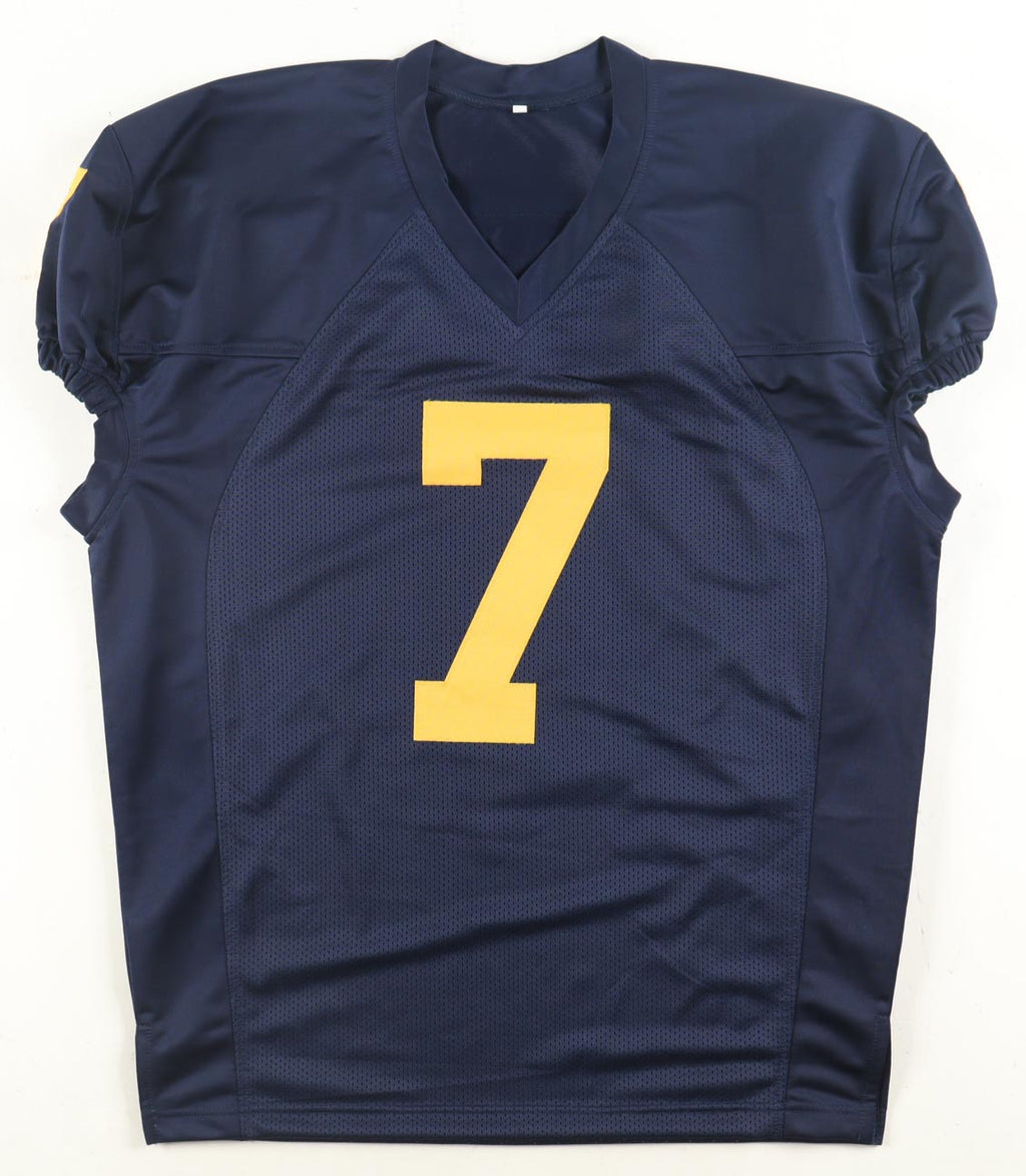 Donovan Edwards Signed Michigan Wolverines CUSTOM #7 Jersey - JSA