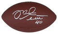 Mike Alstott Signed Wilson NFL Football - Beckett